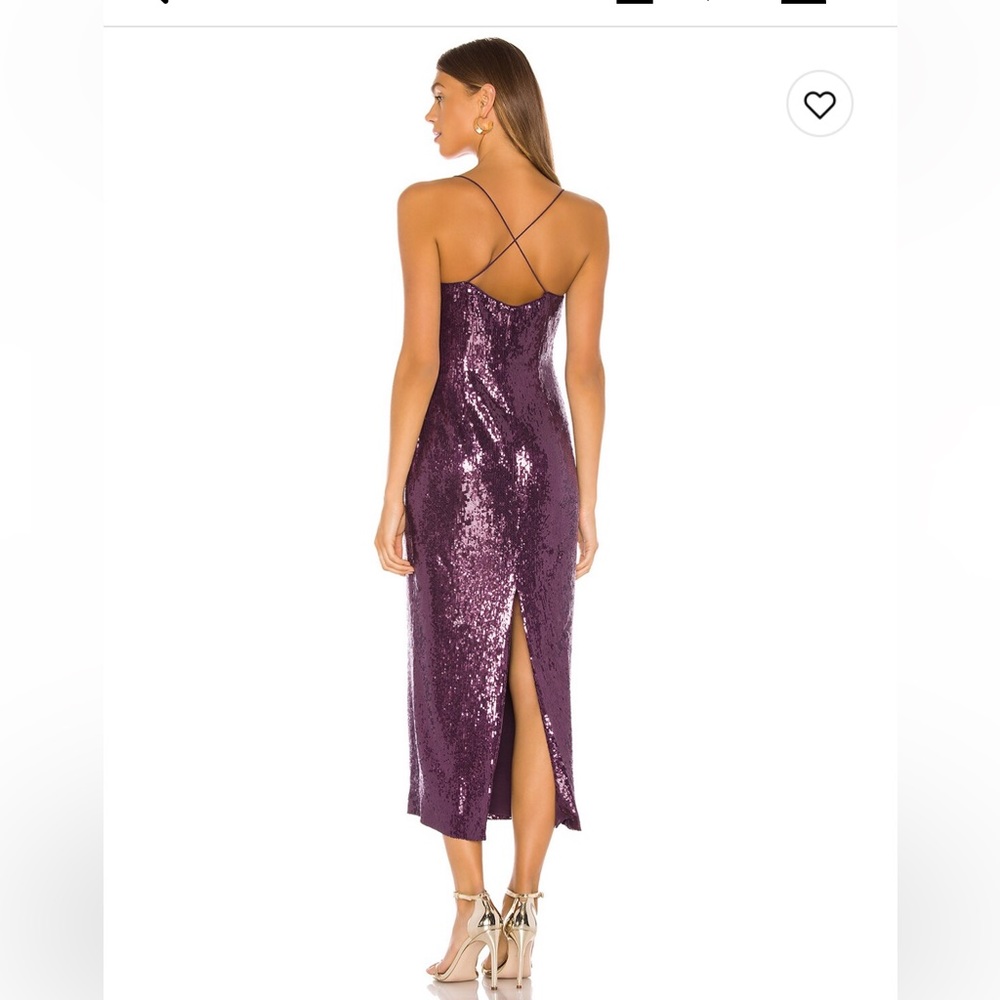 Rachel Zoe sequined midi dress